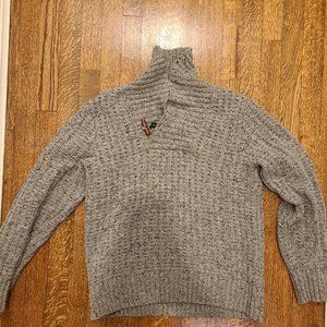 Banana republic shawl collar sweater Small